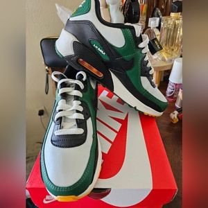 Nike Air Max 90 Black/Gorge Green/Pure Platinum Size 5Y or 6.5 Women